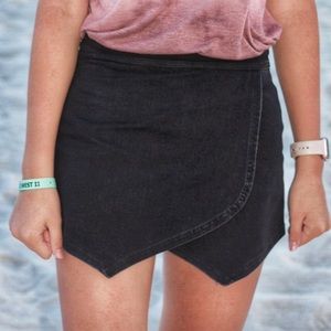 Black Demin Skort size S